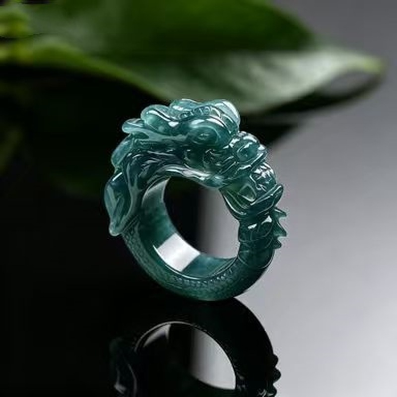 Rings - A sınıfı, mavi su tonlarında, ejderha