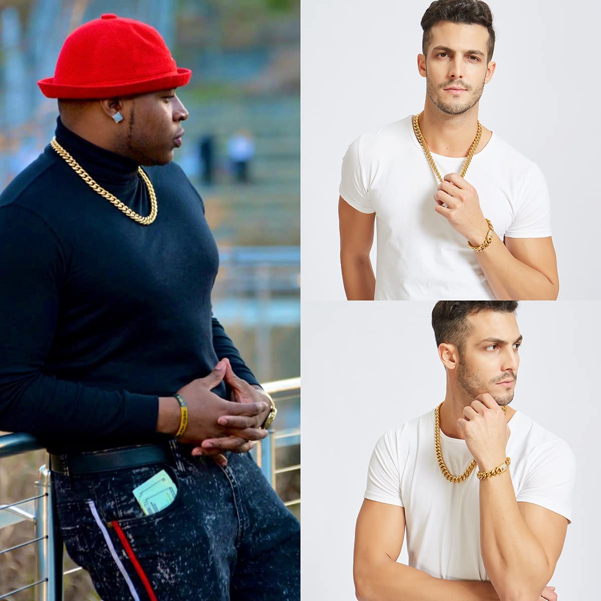 6-12mm Hip Hop Küba Zinciri Bu - Cuban Link Chain 12Mm incelemesi ve fiyatı