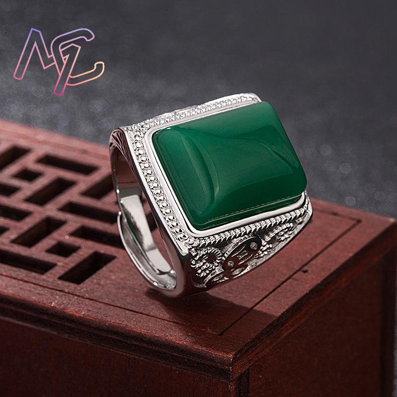Yeşil Doğal Yeşim Yüzükler Ger - Rings incelemesi ve fiyatı
