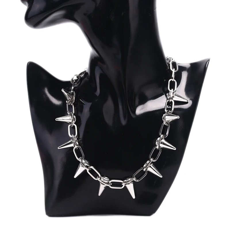 Goth Rock Tarzı, Dikenli, Perç - Goth Punk Spike Choker incelemesi ve fiyatı