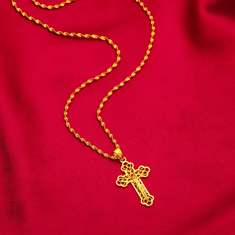 Briex Jewelry Ins Vintage Altı - Cross Pendant Necklace Gold incelemesi ve fiyatı