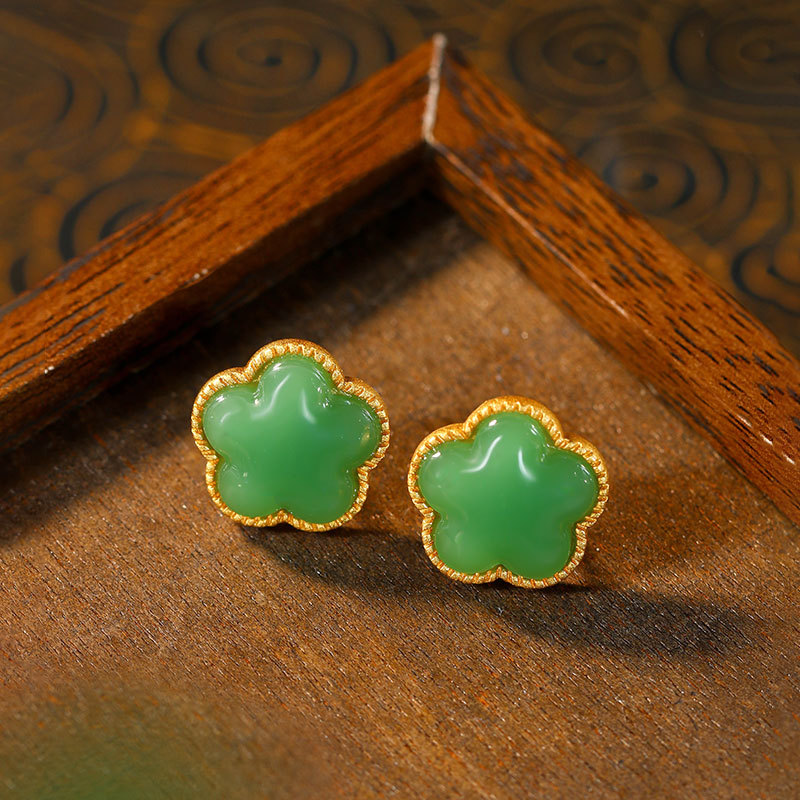 Yeşil Doğal Yeşim Yonca Küpe K - Earrings incelemesi ve fiyatı