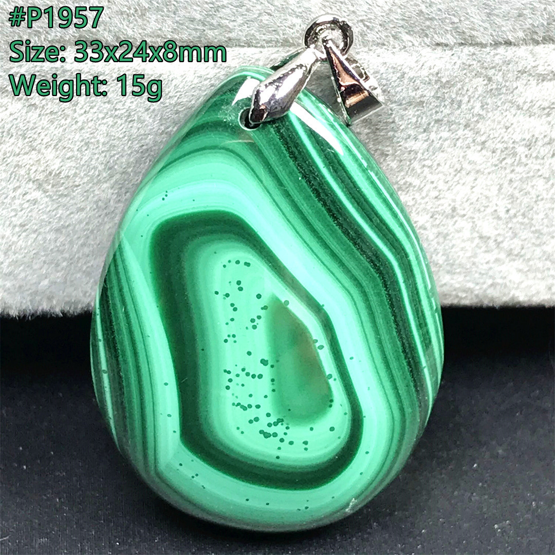 Doğal yeşil malakit Chrysocoll - Crystal Pendant Necklace Natural Stone incelemesi ve fiyatı