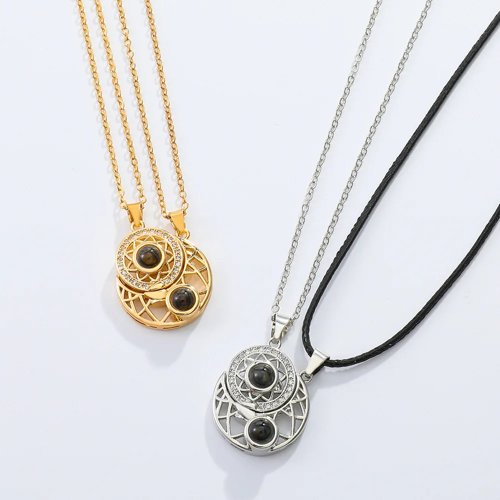 2 Adet Manyetik Çift Eşleşen K - Magnetic Couple Matching Necklaces incelemesi ve fiyatı