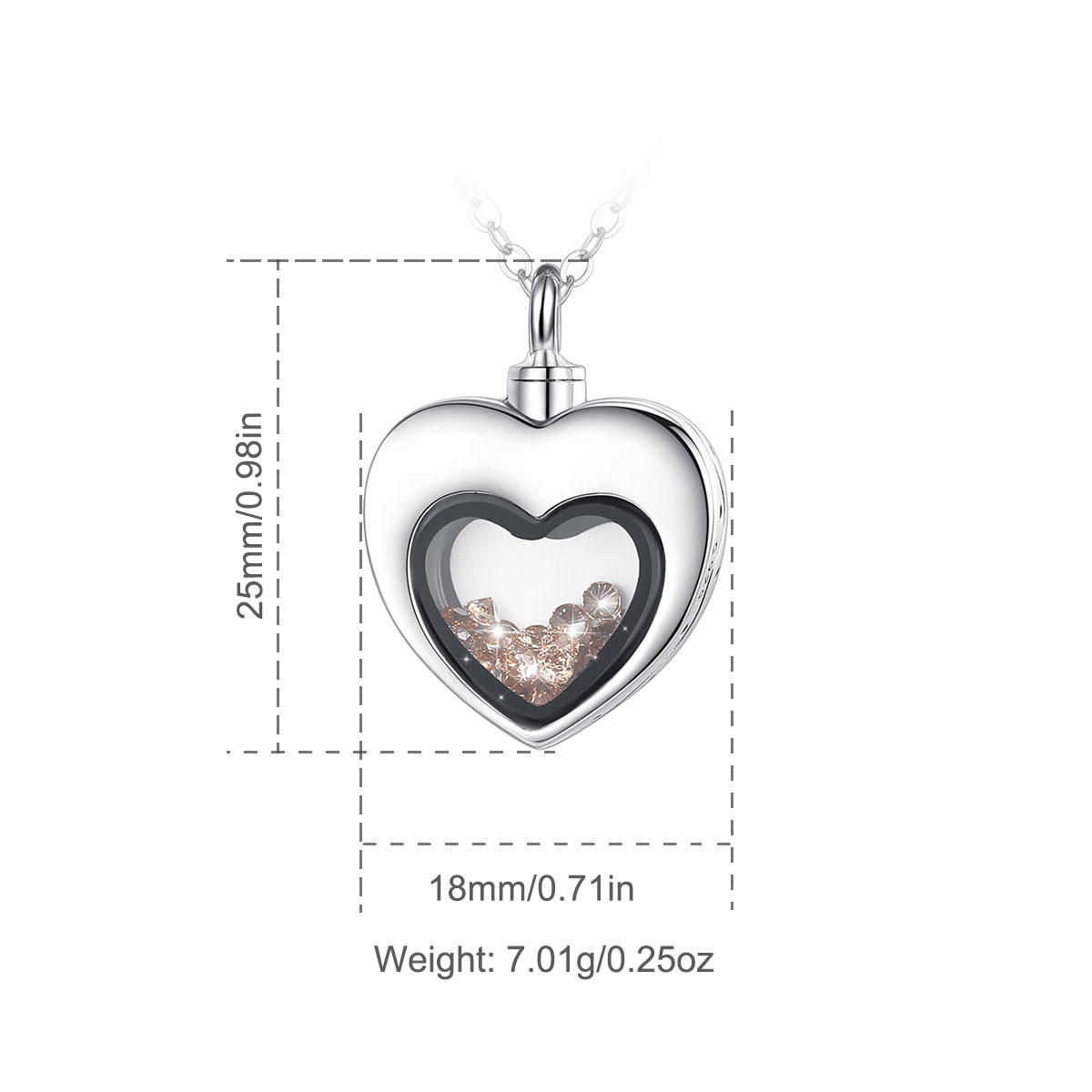 Eudora Gümüş Kalp Madalyon Kal - Heart Locket Necklace Photo incelemesi ve fiyatı