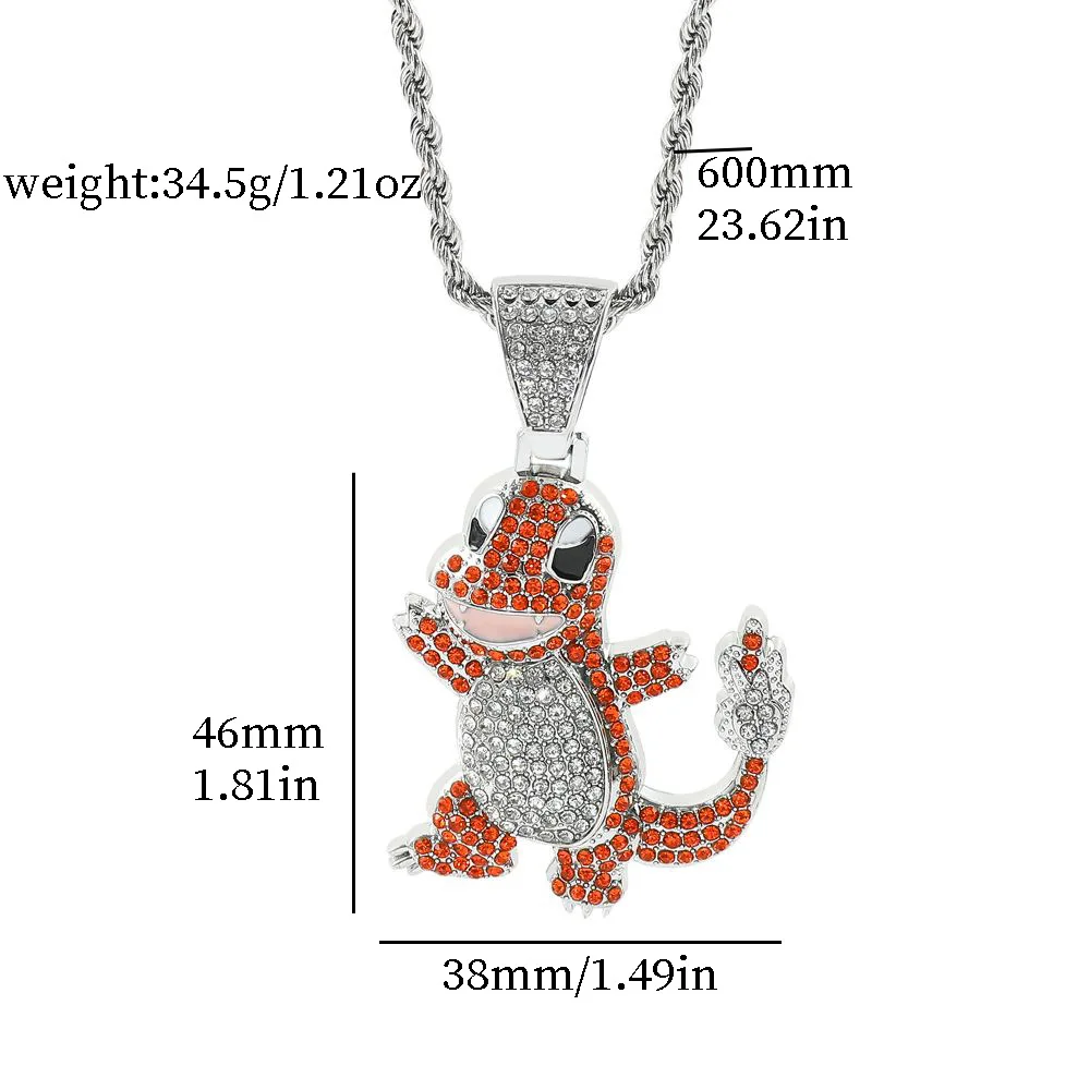 Anime Karakteri Küçük Charizar - Anime Pendant Necklace incelemesi ve fiyatı
