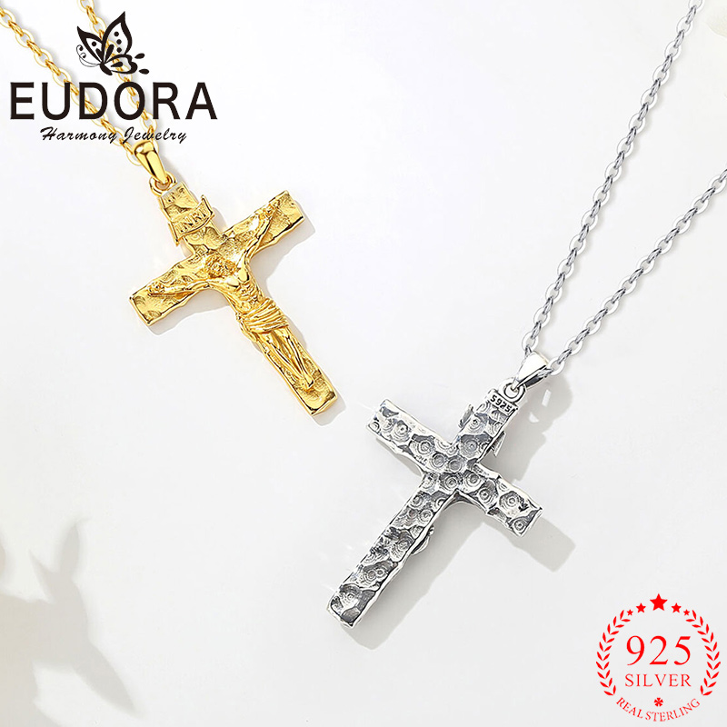 Eudora Haç Kolye 925 Ayar Gümü - Cross Pendant Necklace Gold incelemesi ve fiyatı