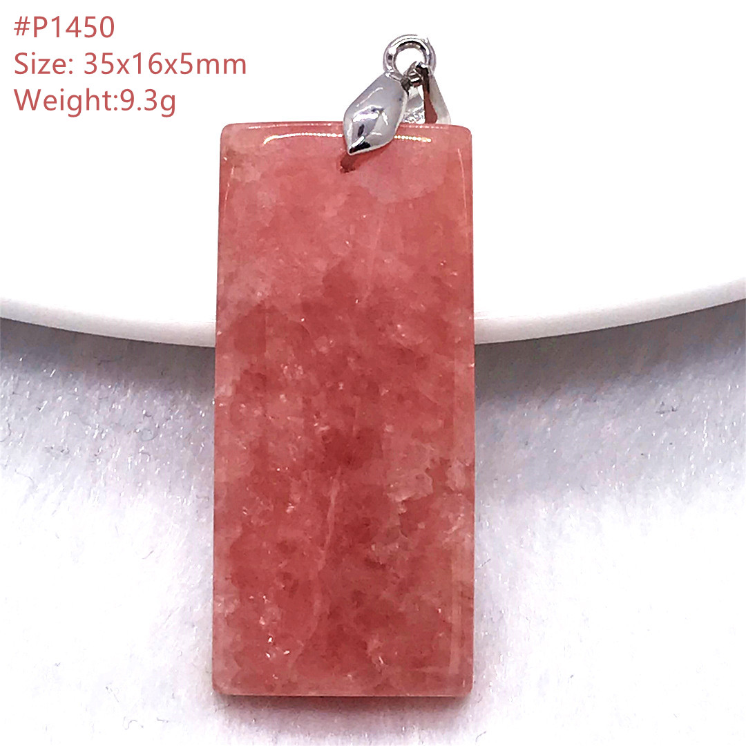 En İyi Doğal Kırmızı Rodokrozi - Crystal Pendant Necklace Natural Stone incelemesi ve fiyatı