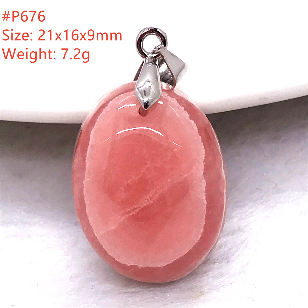 En İyi Doğal Kırmızı Rodokrozi - Crystal Pendant Necklace Natural Stone incelemesi ve fiyatı